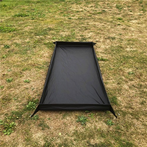 Black camping tent ground - camping,
